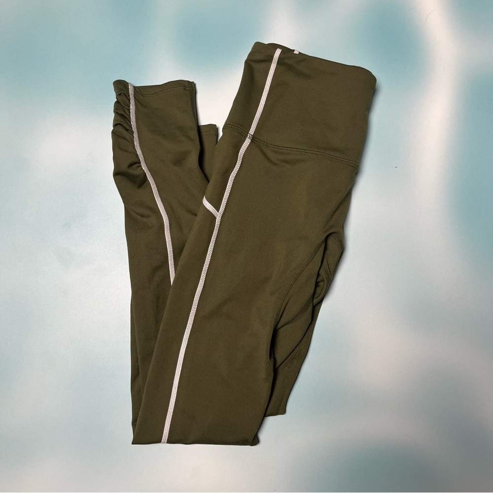 NWT Free People Movement You’re A Peach Leggings in Green Size XS - Picture 5 of 5